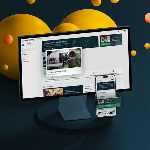 Content Creator (IHK) - Vorgespräch